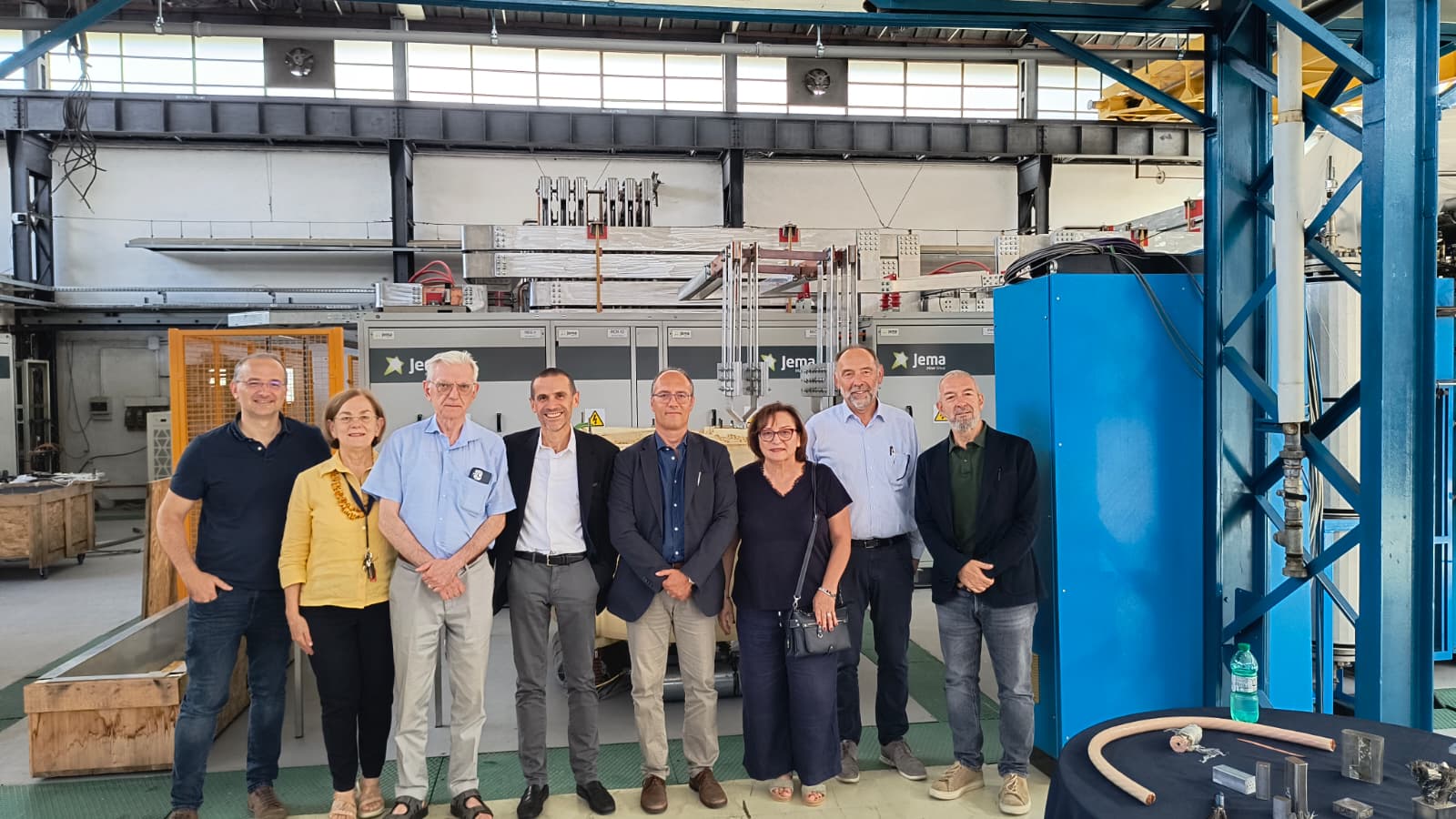 EUROfusion Delegation visits ENEA and DTT
